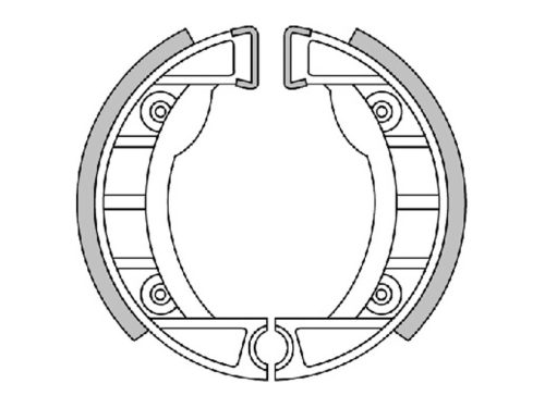 Fékpofa D. 105x20 (rugók Nélkül)