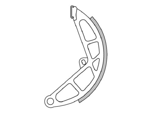 Fékpofa D. 135x16 (rugók Nélkül)