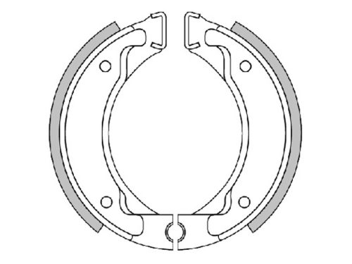 Fékpofa D. 110x25 (rugókkal)