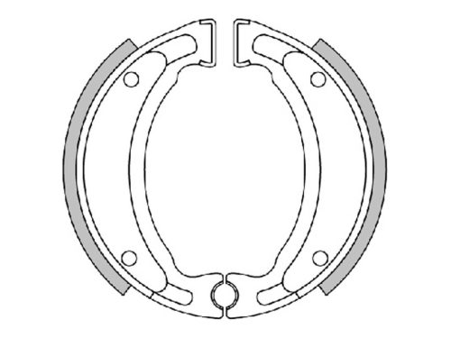 Fékpofa D. 110x25 (rugókkal)