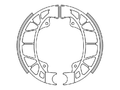 Fékpofa D. 110x25 (rugókkal)