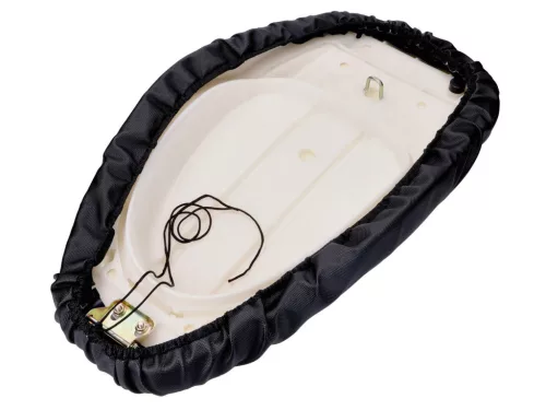 Levehető, vízálló fekete robogó üléshuzat