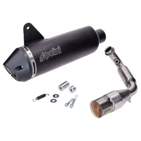   Kipufogó Polini Slip-On Inox Vespa GTS 300, GTV 300 Euro5 (katalizátorral)