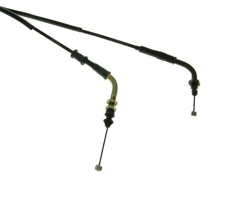 Gázkar bowden PTFE / teflon bevonatú - Kínai 4T / 4 ütemű típusú II (menettel)