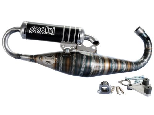 Polini Racing Big Evolution Limited Edition TWD kipufogó 70cc Piaggio (2 ütemű)