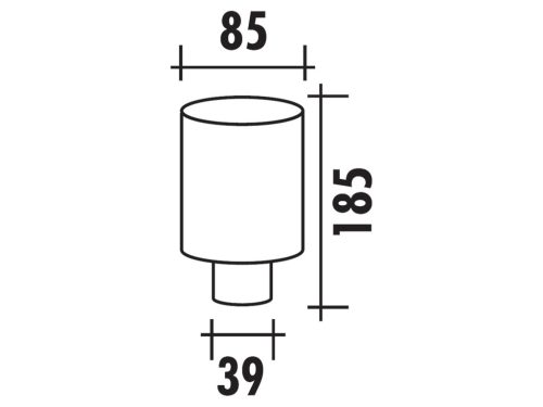 Polini Evolution 39mm légszűrő - PHBG karburátorokhoz