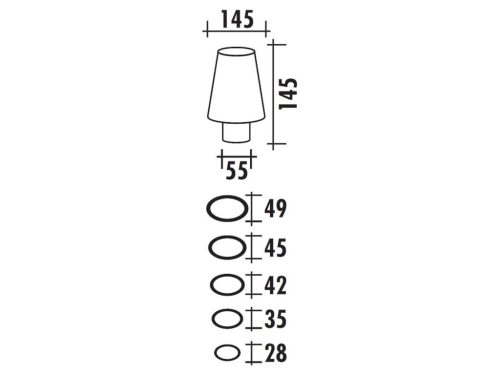 Polini Big Evolution 28, 35, 42, 45, 49, 55mm