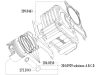 Polini dugattyúgyűrű szett 80cc 50mm - GY6, Kymco 4 ütemű, 139QMB / QMA