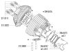 Polini dugattyúgyűrű 58x1mm - Vespa 125 Primavera 2 ütemű, Primavera ET3 2 ütemű