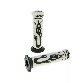   TNT láng mintás gumi kormánymarkolat szett - fehér, fekete