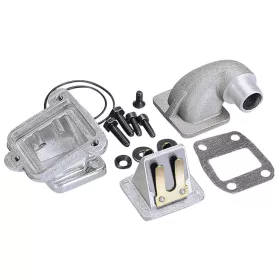   Polini 15/19mm szívórendszer, szívócsonk + membrán blokk - Motobecane 51