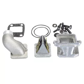   Polini 19/23mm szívórendszer, szívócsonk + membrán blokk - Motobecane 51