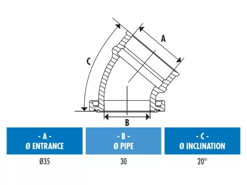 Polini 360 30/35mm szívócsonk - Minarelli AM6, Derbi, D50B0, EBE, EBS (28-30mm PHBH, VHST karburátorral)