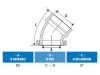 Polini 360° d=25mm gumiadapter - Minarelli (fekvőhengeres)