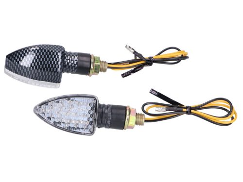 Index / irányjelző szett M8 menetes LED fekete Boost I