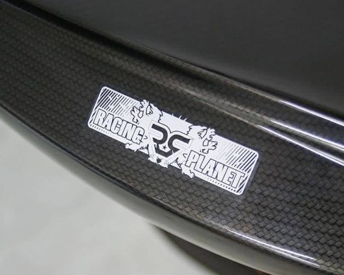 sticker Racing Planet 100x30mm white