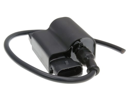 Gyújtótekercs / CDI egység, gyertyakábellel - Piaggio 50cc 4T / 4 ütemű 2V