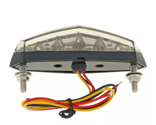 Hátsó fényszóró szerkezet Koso LED füstös E-JELZETT univerzális