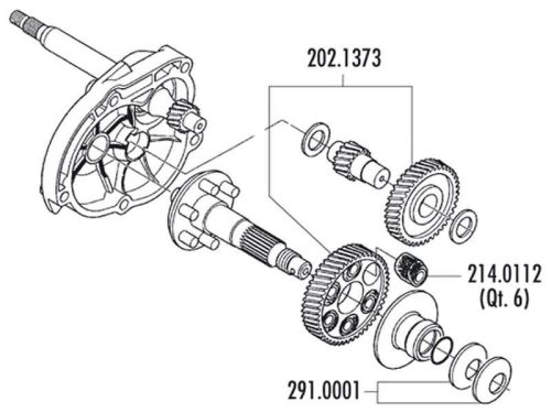 Polini Flexible Coupling d=31mm-es hézagoló