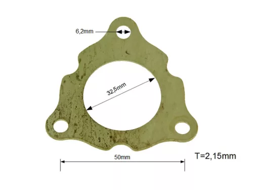 Kipufogó tömítés / tűzkarika (hátsó) - Keeway, Generic 2T / 2 ütemű