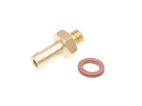 Polini M6x1mm-es vákuum csatlakozó 5mm-es csőhöz