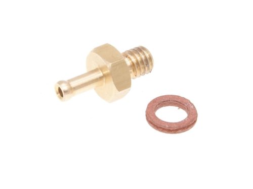 Polini M6x1mm-es vákuum csatlakozó 3mm-es csőhöz