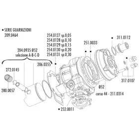 Csapok És Anyák Szett 6x120 Piaggio