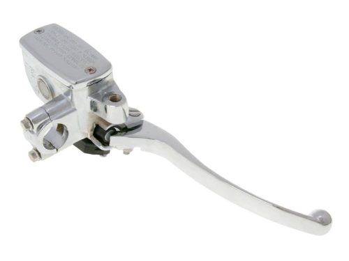 Első fékmunkahenger karral krómozott - GY6 Grand Retro (- h/rúd d=25mm)