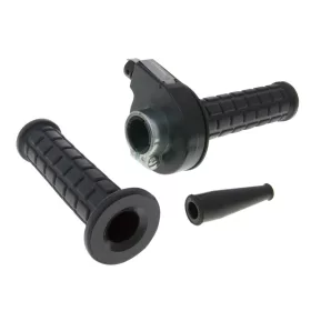 Gázkar fekete gumi markolat szettel - 1-es típus