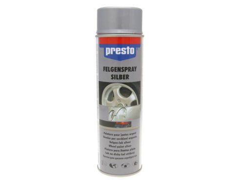 Presto ezüst kerék festék spray - 500ml
