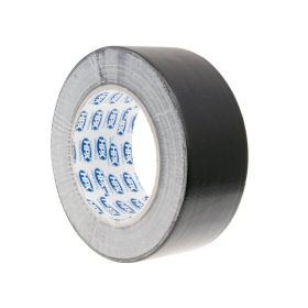   Szövetbetétes ragasztószalag, Duct Tape 6200 fekete 48mm x 25m