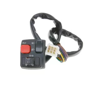   Baloldali kormánykapcsoló (index, reflektor/tompított fényszóró, duda) - Rieju RRX, MRX, SMX, MRT, RS2