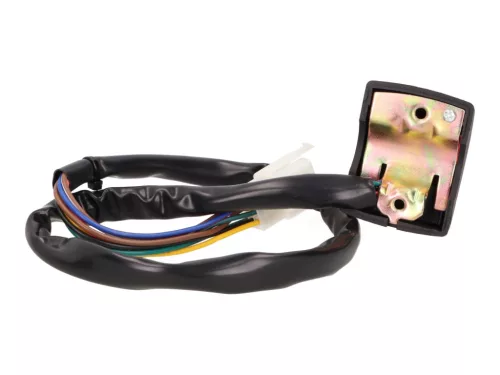 Baloldali kormánykapcsoló (index, reflektor/tompított fényszóró, duda) - Rieju RRX, MRX, SMX, MRT, RS2