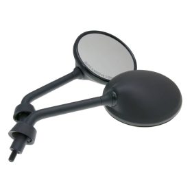   Tükör Szett Rövid Verzió Fekete M8 Jobbkezes Menet, Vespa Gts, Gtv, Lxv