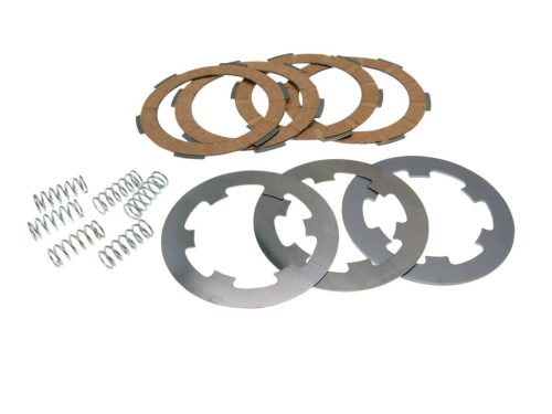 Ferodo kuplunglamella szett rugókkal - Vespa PK 50, 125 FL, XL, Piaggio APE 50 TL5, TL6