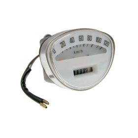   Fehér kilóméteróra (max 120km/h) - Vespa Rally180, Rally200, Sprint, PV125