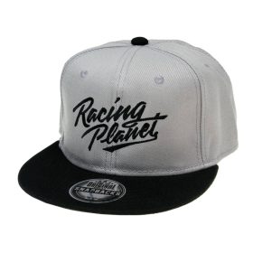   Racing Planet Snapback Hat / Snapback Cap gray / black unisize
