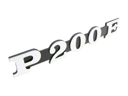Oldalsó 'P200E' felirat - Vespa P 200 E