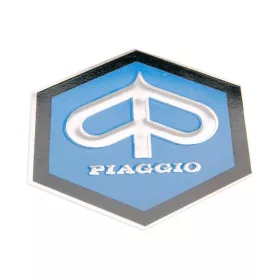   Piaggio 42mm-es lapos ragasztandó embléma - Piaggio Ape, Vespa Gl, Rally