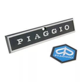 Piaggio embléma + felirat szett - Vespa PX, PE 80, 125, 200