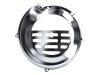 Polírozott rozsdamentes acél ventilátor borítás - Vespa PK 50-125, V50, Primavera 125 ET3, Ape 50