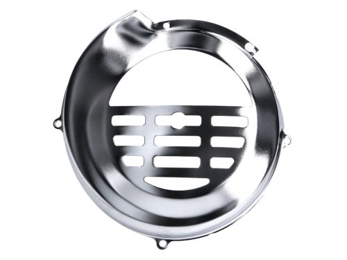 Polírozott rozsdamentes acél ventilátor borítás - Vespa PK 50-125, V50, Primavera 125 ET3, Ape 50