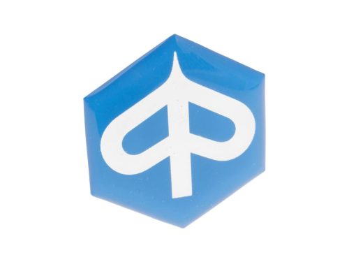 Piaggio 32mm-es lapos ragasztandó embléma - Piaggio Free, NRG, NTT, Sfera, SKR, Zip