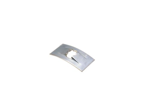 Embléma/hátsó lámpa rögzítő lemez 15x8mm - Ape, Piaggio, Vespa