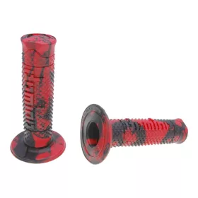   Domino A260 off-road snake fekete/piros kormánymarkolat szett