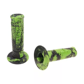   Domino A260 off-road snake fekete/zöld kormánymarkolat szett