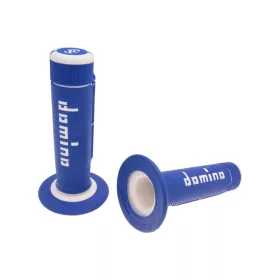 Domino A020 off-road kék/fehér kormánymarkolat szett