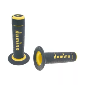 Domino A020 off-road fekete/sárga kormánymarkolat szett