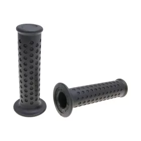   Domino 5243 Piaggio stílusú fekete 128mm gumi kormánymarkolat szett