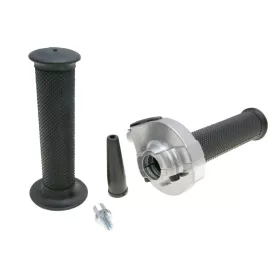   Domino Enduro univerzális krómozott gyorsgázkar szett 2.3°/46mm